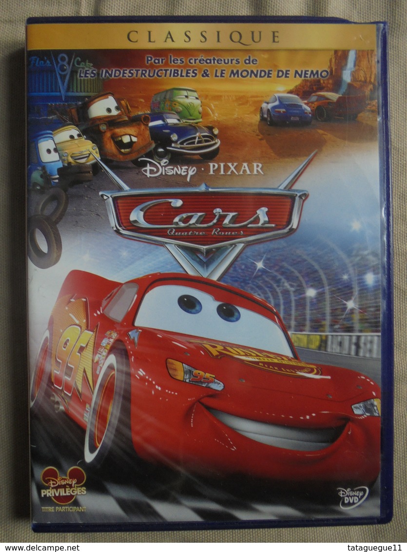 Animation Vintage DVD CARS Disney PIXAR 2006