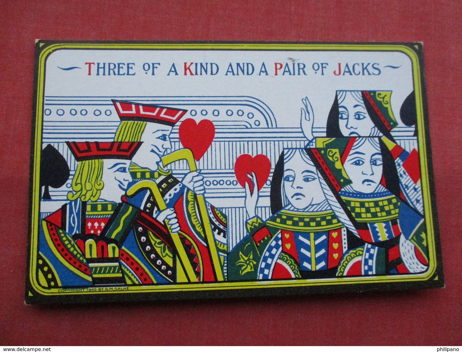 Three Of A Kind & Pair Of Jacks        -ref    3572 - Cartes à Jouer