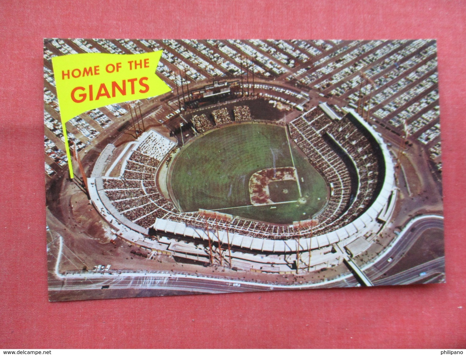 Home Of Giants        Candlestick Park Stadium San Francisco Ca.    -ref    3572 - Baseball