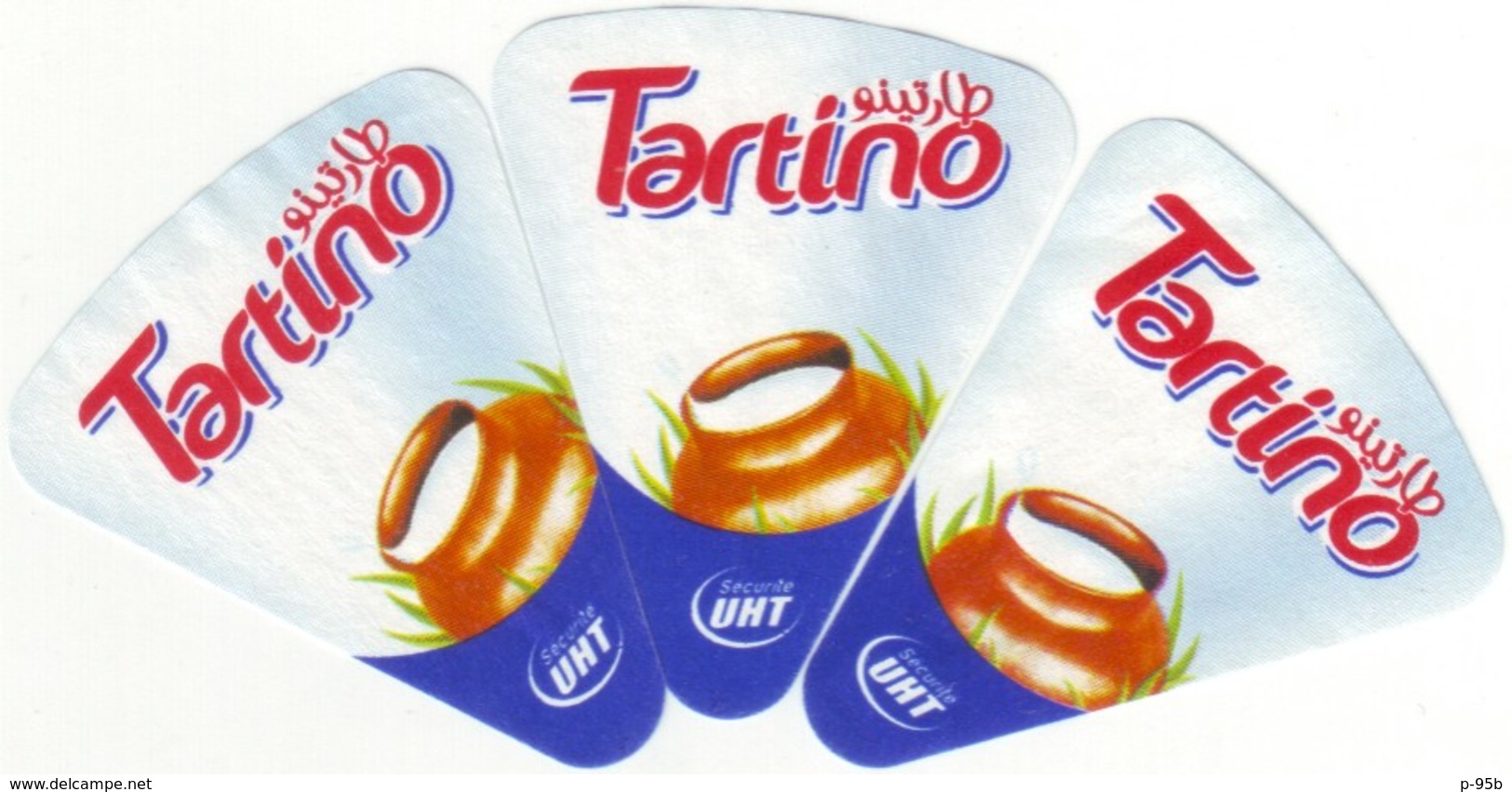 Algérie - 3  étiquettes De  Fromage Fondu  "Tartino". - Fromage