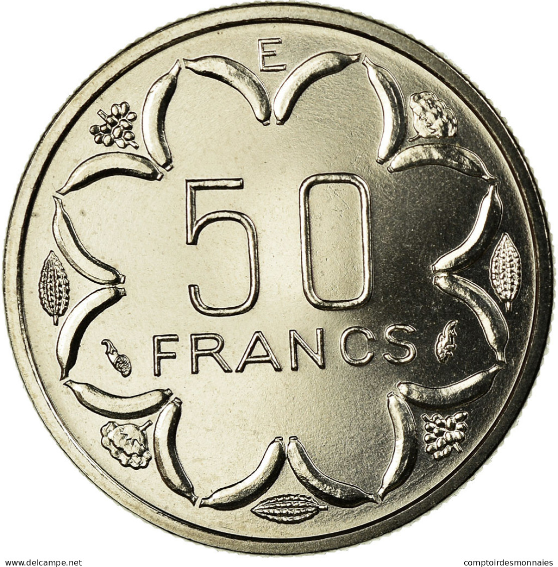 Monnaie, États De L'Afrique Centrale, 50 Francs, 1976, Paris, ESSAI, FDC - Cameroun