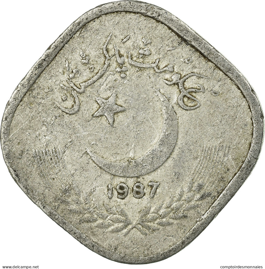 Monnaie, Pakistan, 5 Paisa, 1987, TB, Aluminium, KM:52 - Pakistan