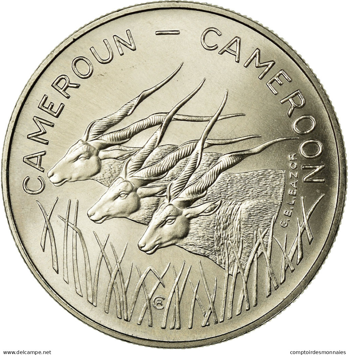 Monnaie, Cameroun, 100 Francs, 1975, Paris, ESSAI, SPL, Nickel, KM:E16 - Kameroen
