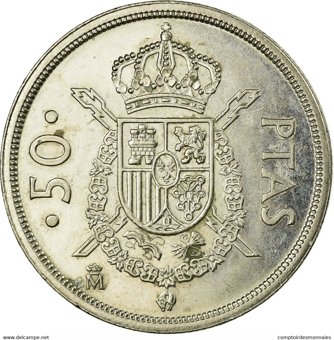 Monnaie, Espagne, Juan Carlos I, 50 Pesetas, 1982, SUP, Copper-nickel, KM:825 - 50 Pesetas