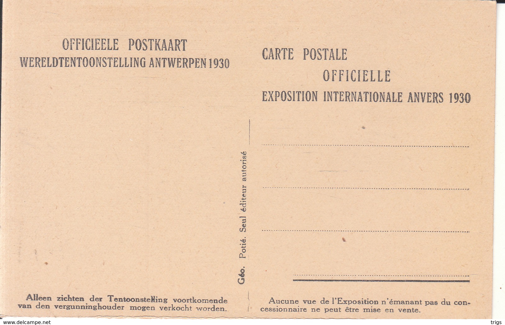 Antwerpen (Wereldtentoonstelling Van 1930) - De Menigte Wacht Op De Aankomst Van Den Koning - Antwerpen