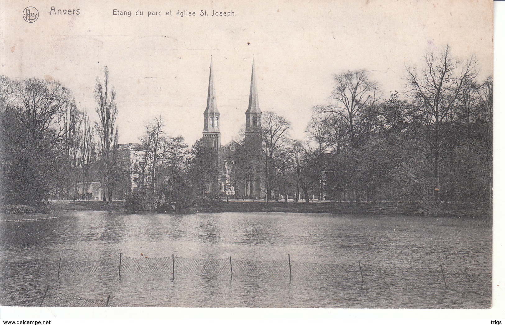 Anvers - Étang Du Parc Et Église St. Joseph - Antwerpen