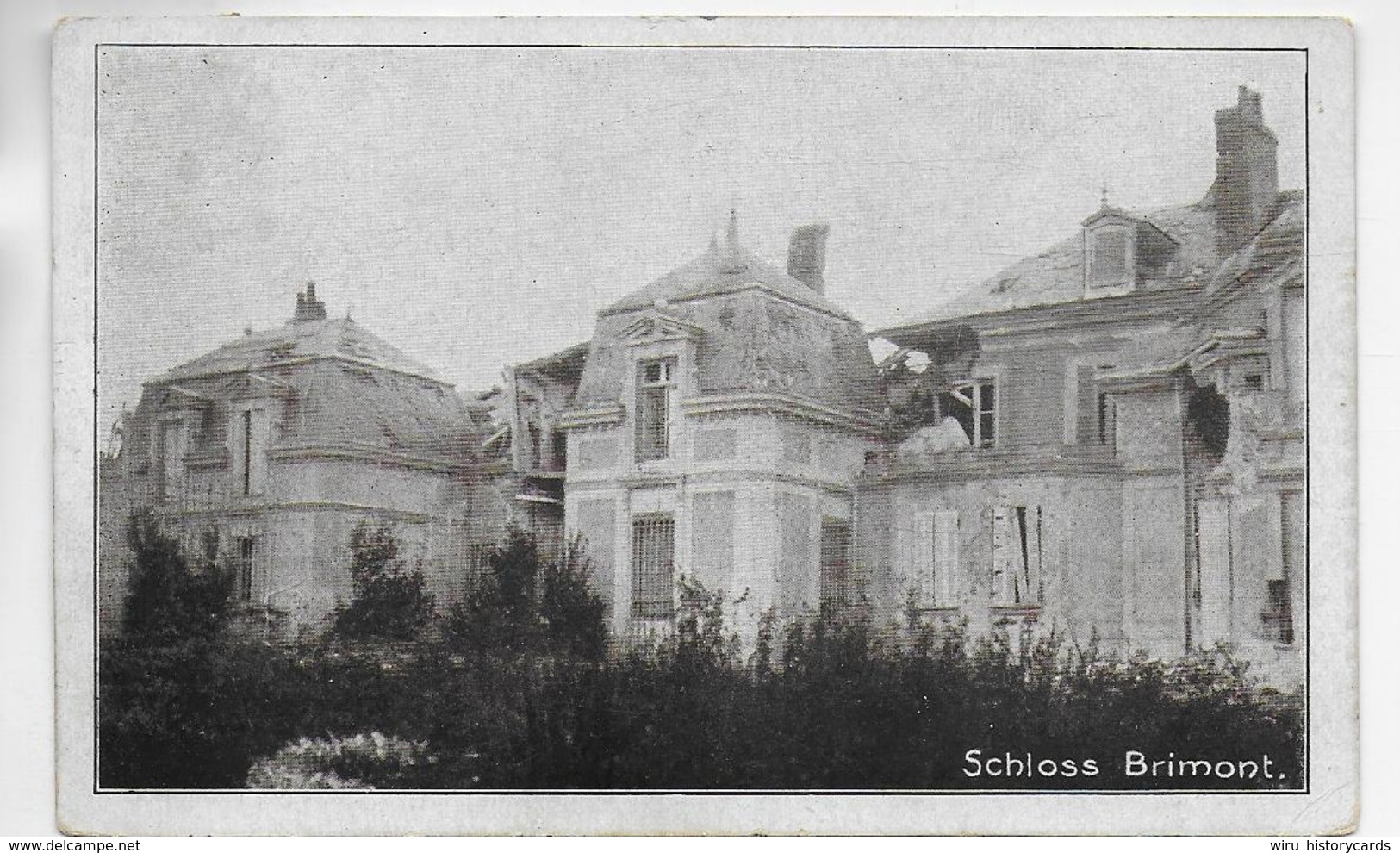 AK 0306  Schloss Brimont Bei Reims - Verlag Sennecke Um 1917 - Schlösser
