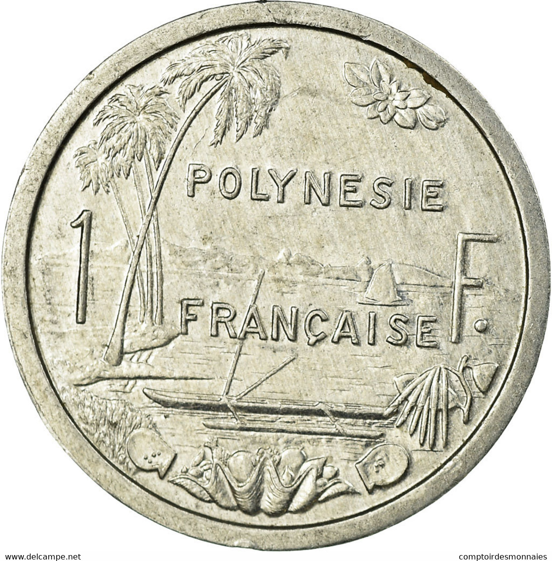 Monnaie, French Polynesia, Franc, 1986, Paris, SUP, Aluminium, KM:11 - Polynésie Française