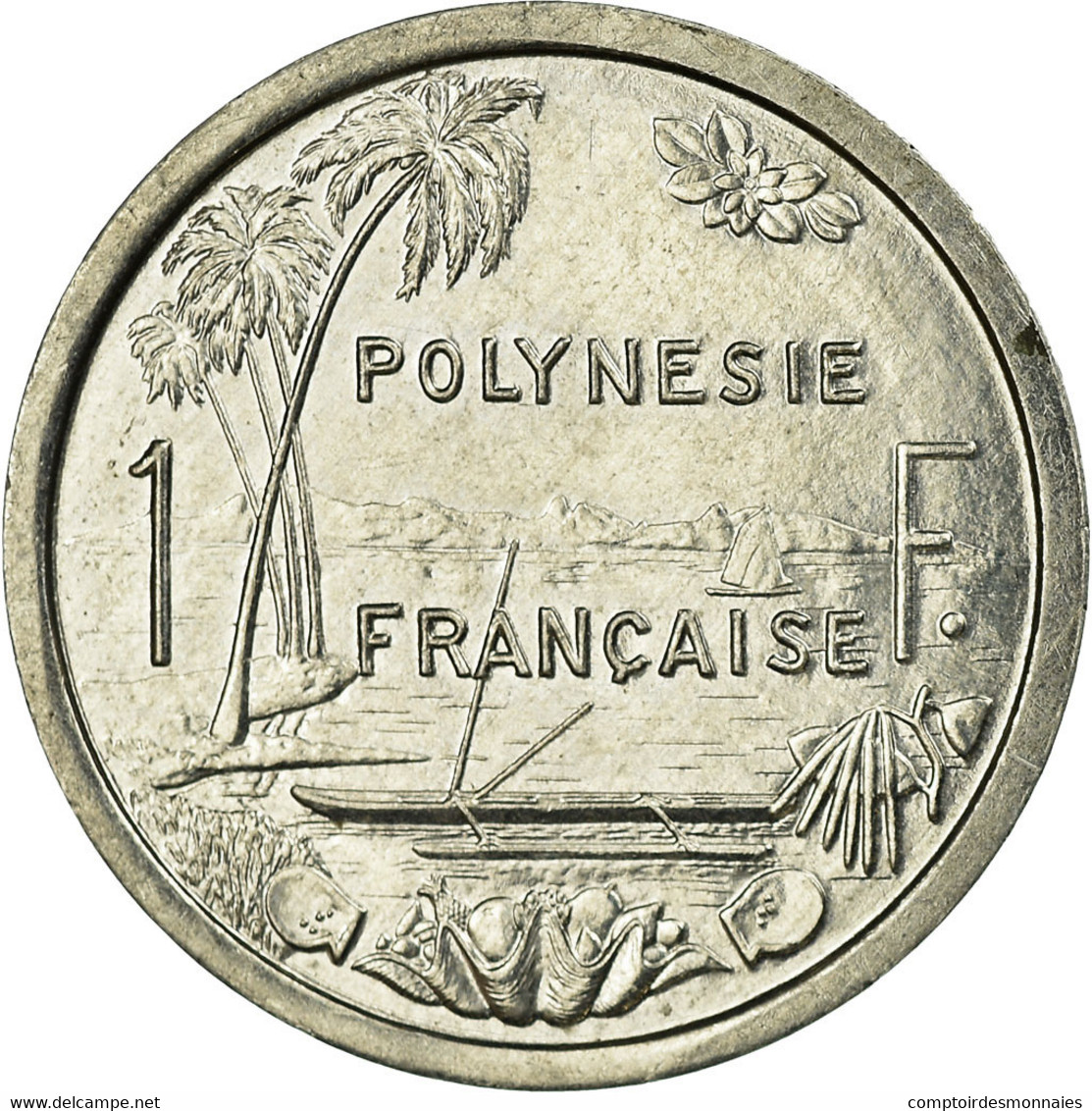 Monnaie, French Polynesia, Franc, 1990, Paris, SUP, Aluminium, KM:11 - Polynésie Française