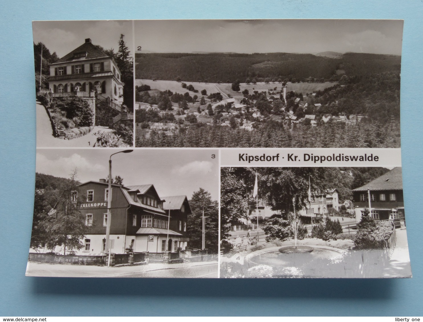 KIPSDORF - Kr. Dippoldiswalde ( Foto Schubert ) Tellkoppe U.a. >> Anno 19?? ( Voir / Zie Photo ) ! - Kipsdorf