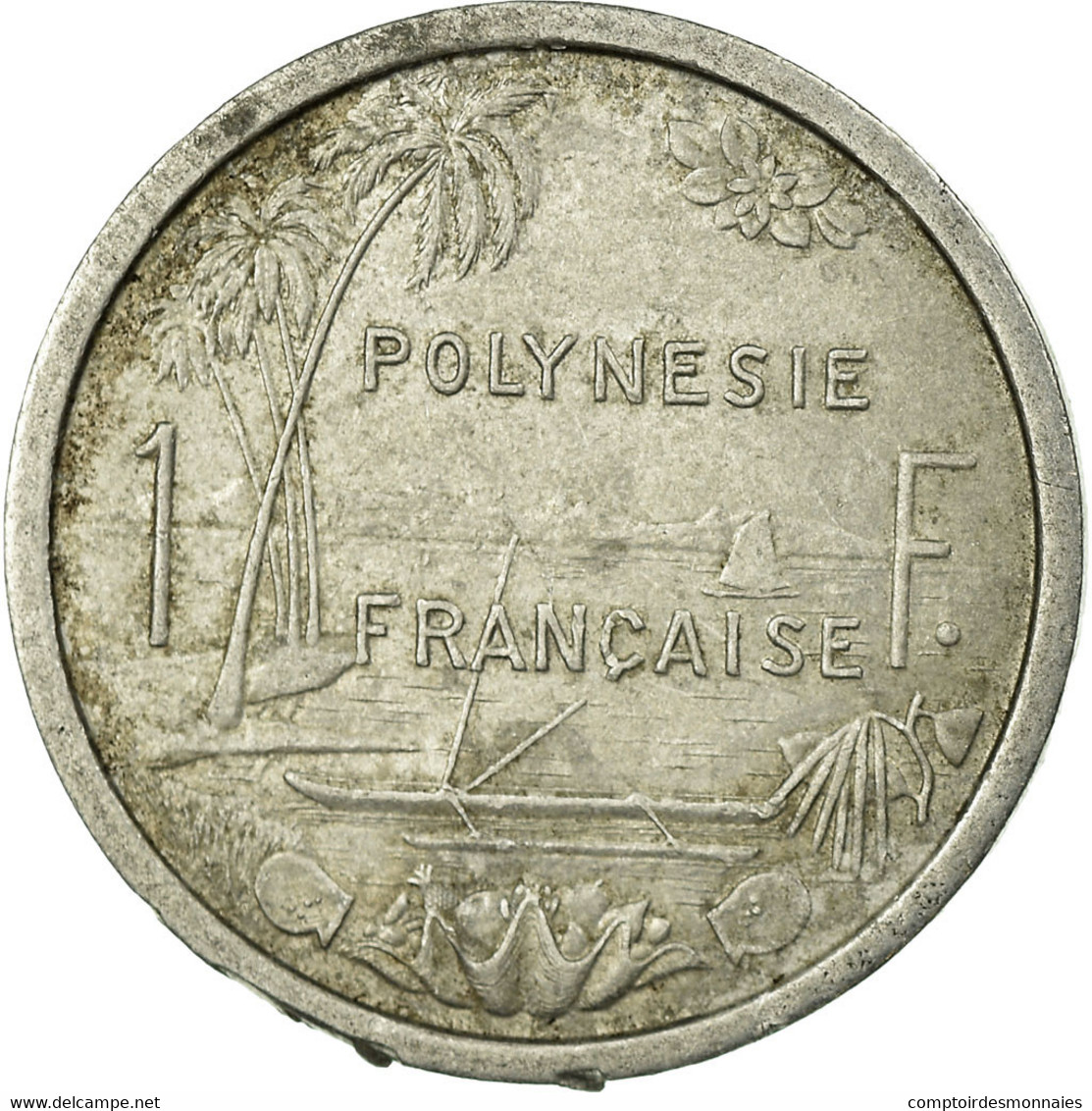 Monnaie, French Polynesia, Franc, 1979, Paris, TB+, Aluminium, KM:11 - Polynésie Française