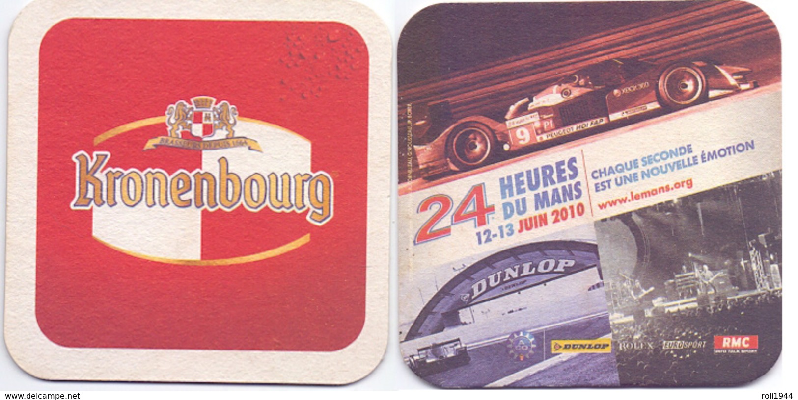 #D235-094 Viltje Kronenbourg - Beer Mats