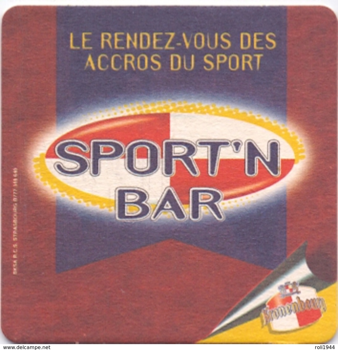 #D235-104 Viltje Kronenbourg - Beer Mats