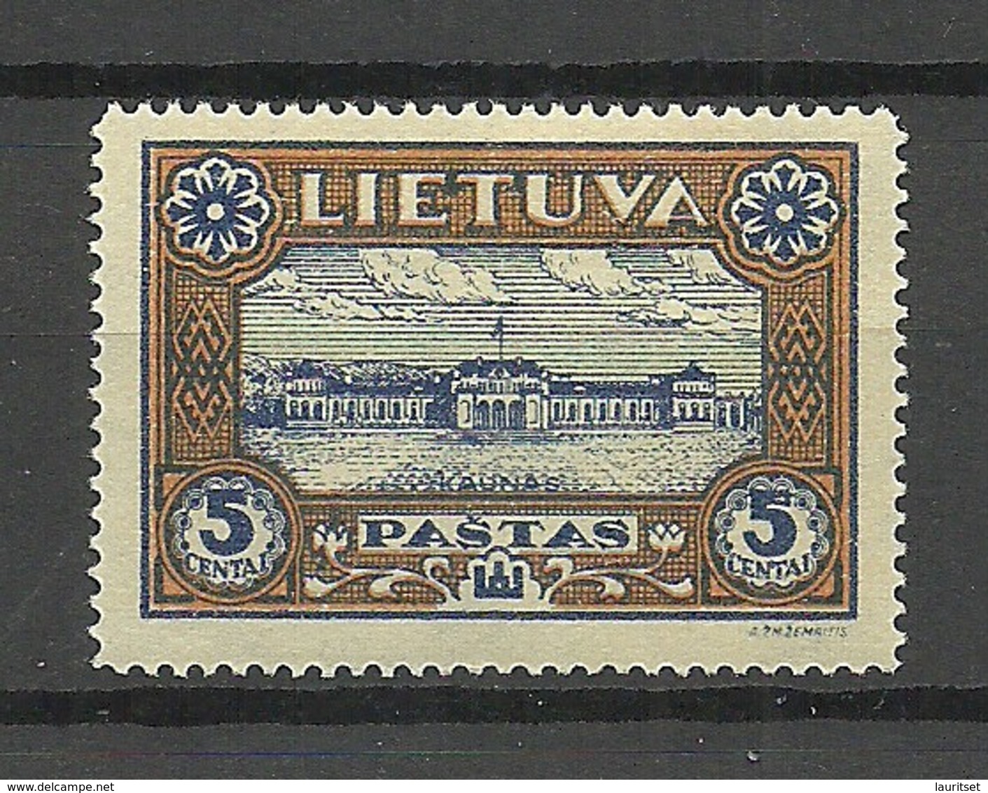 LITAUEN Lithuania 1932 Michel 316 A * - Litauen