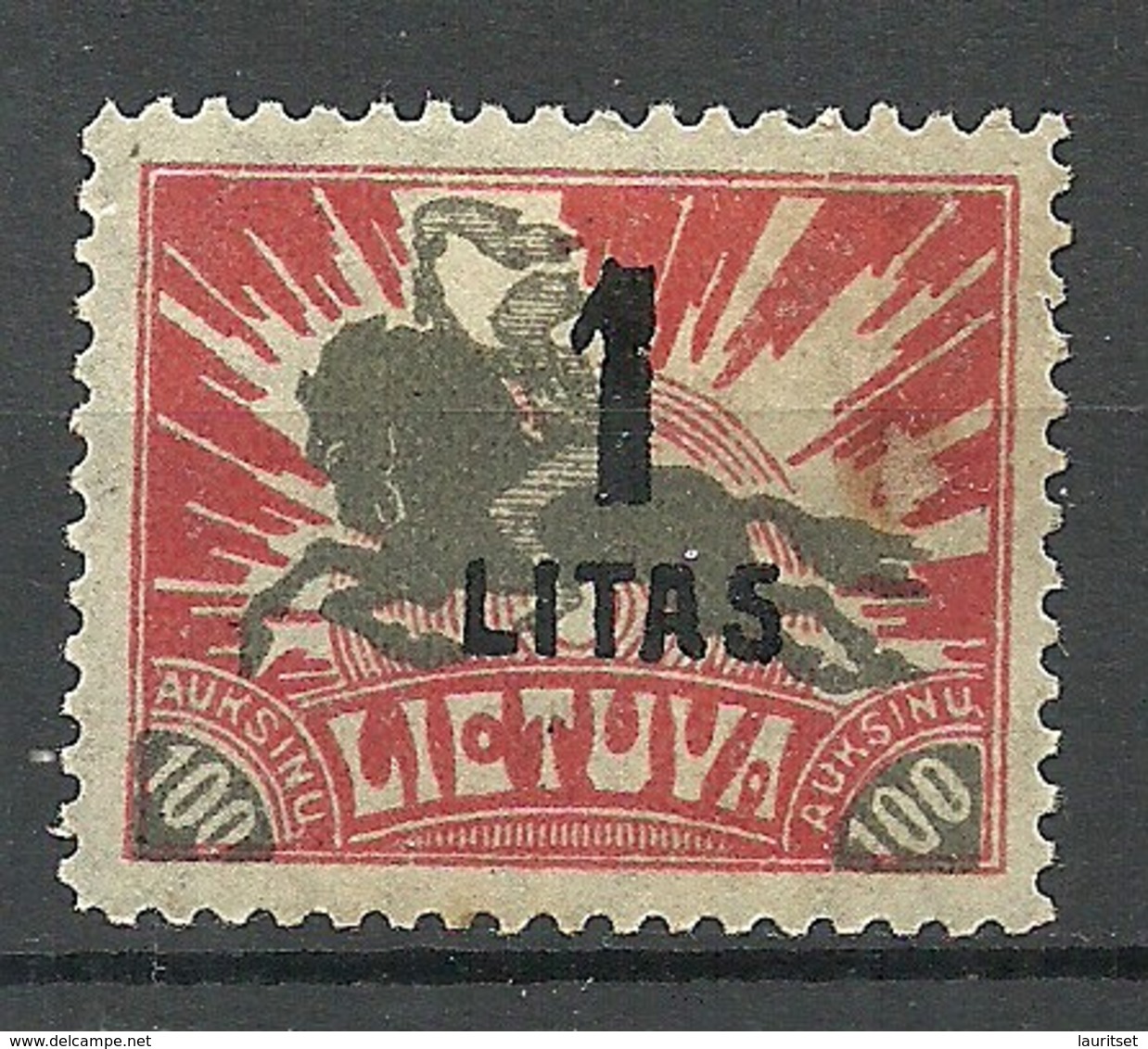 LITAUEN Lithuania 1922 Michel 175 * - Lituanie