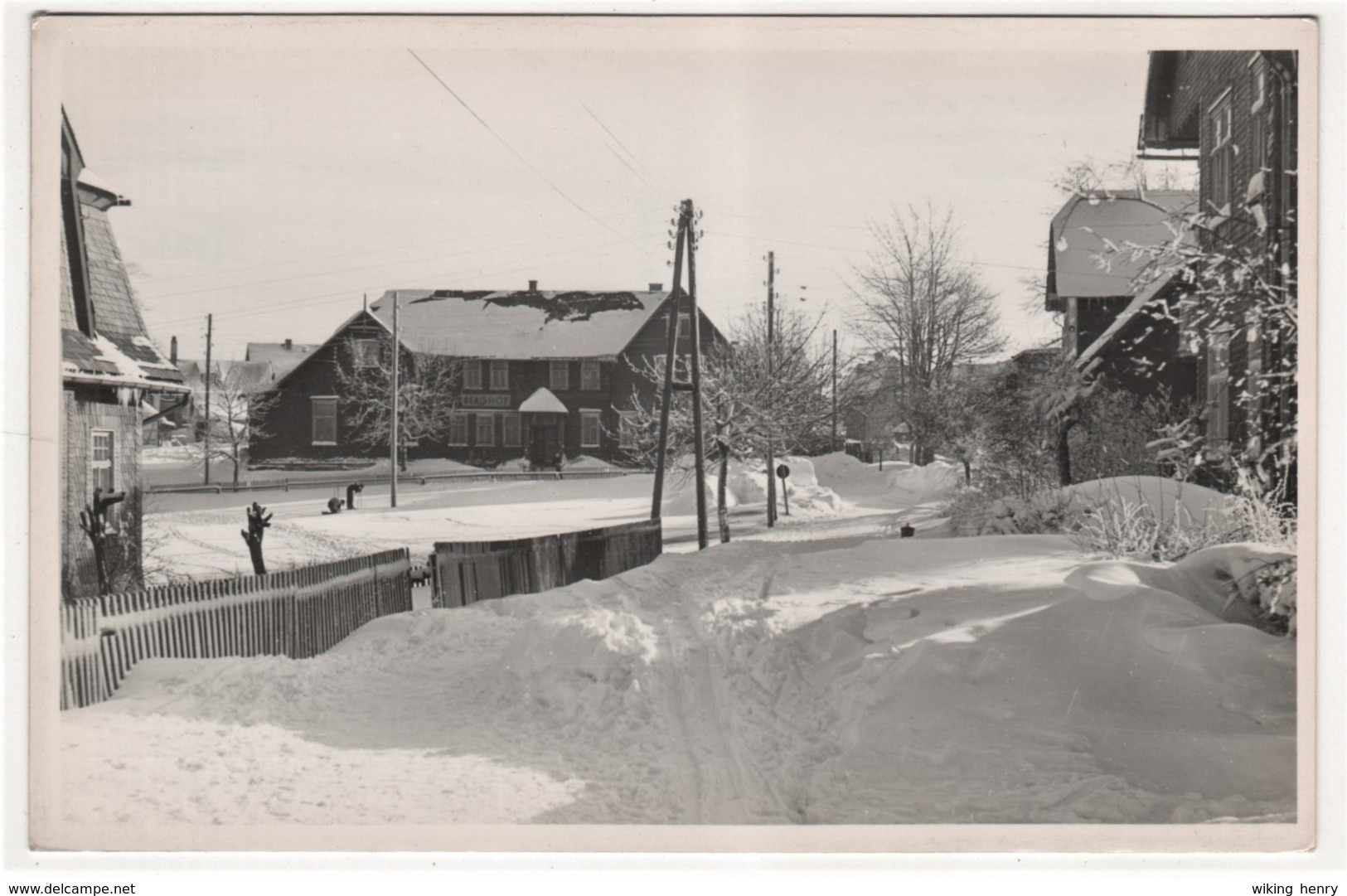 Schmiedefeld - S/w Berghof - Schmiedefeld