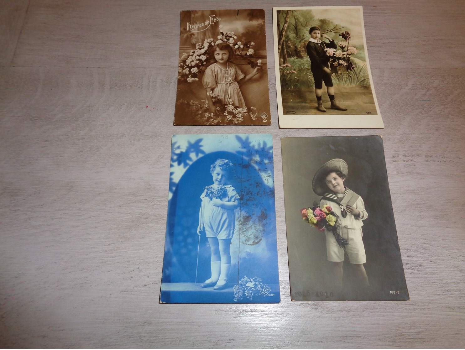 Beau lot de 60 cartes postales de fantaisie enfants  enfant      Mooi lot van 60 postkaarten van fantasie kinderen  kind