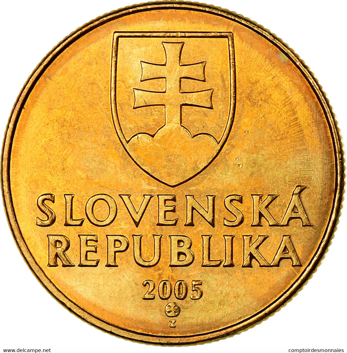 Monnaie, Slovaquie, Koruna, 2005, SPL, Bronze Plated Steel, KM:12 - Eslovaquia