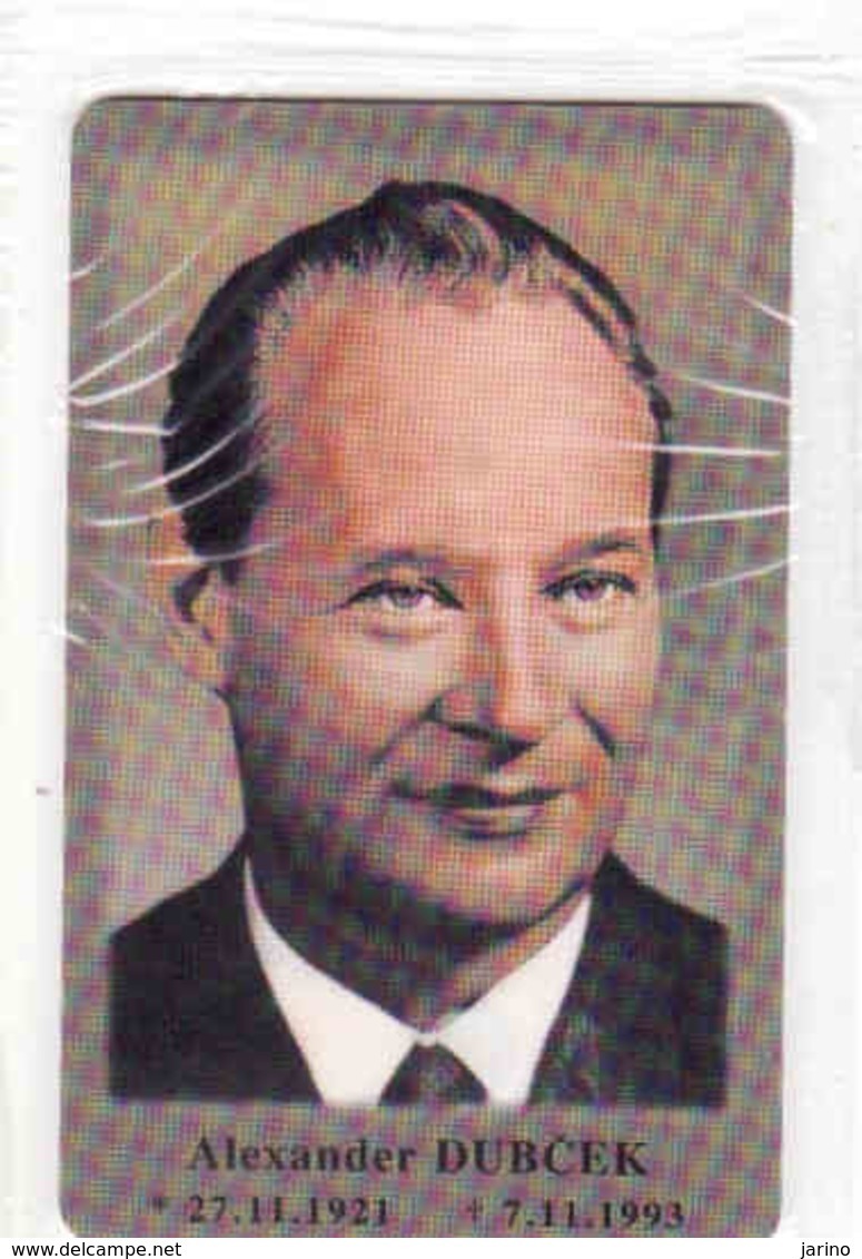 Slovaquie, Slovak Private Chip Alexander Dubček In Blister, Tirage 500 Only - Slovacchia