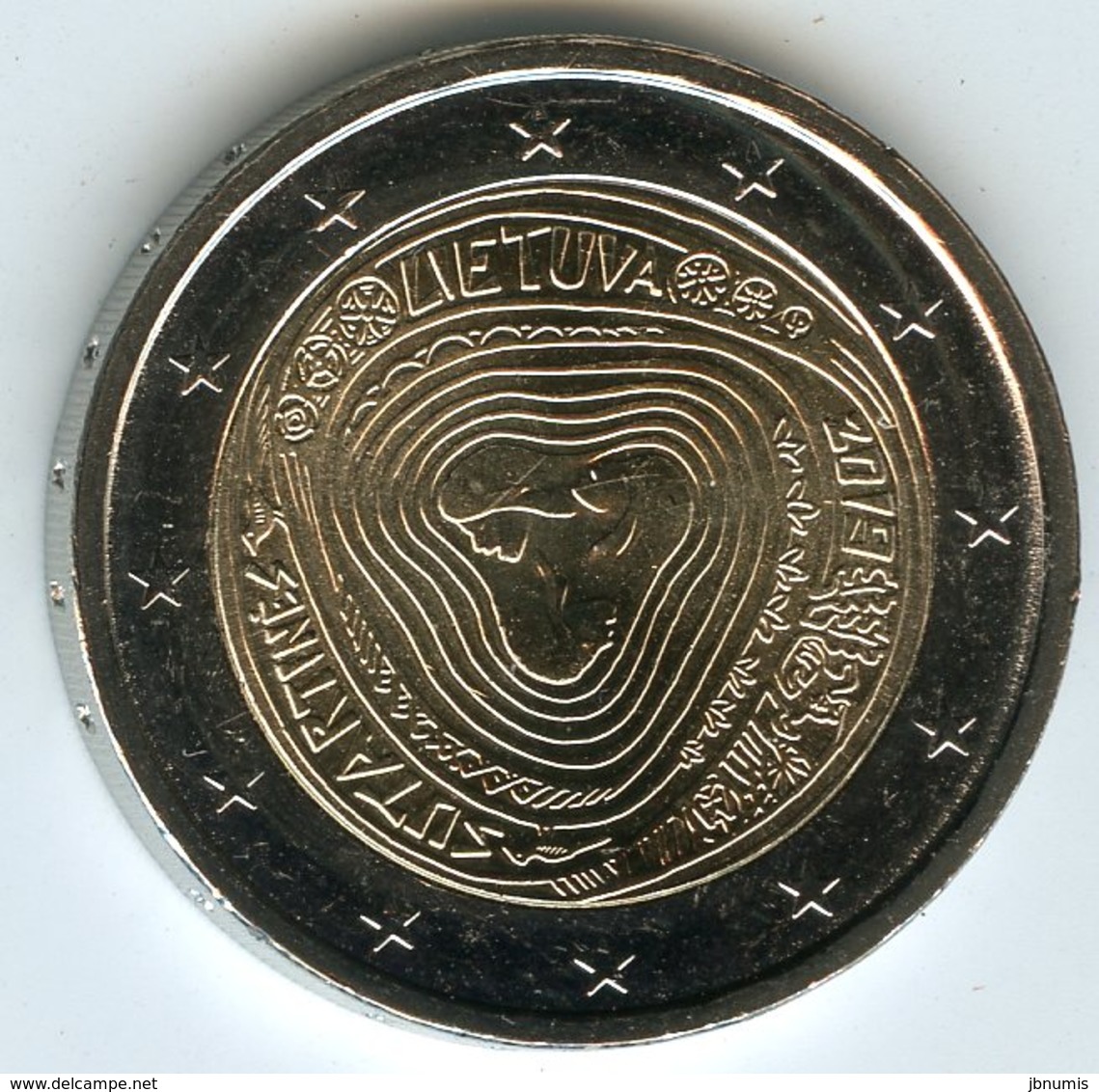 Lituanie Lithuania 2 Euro 2019 Chant Folklorique Sutartinės UNC - Lithuania