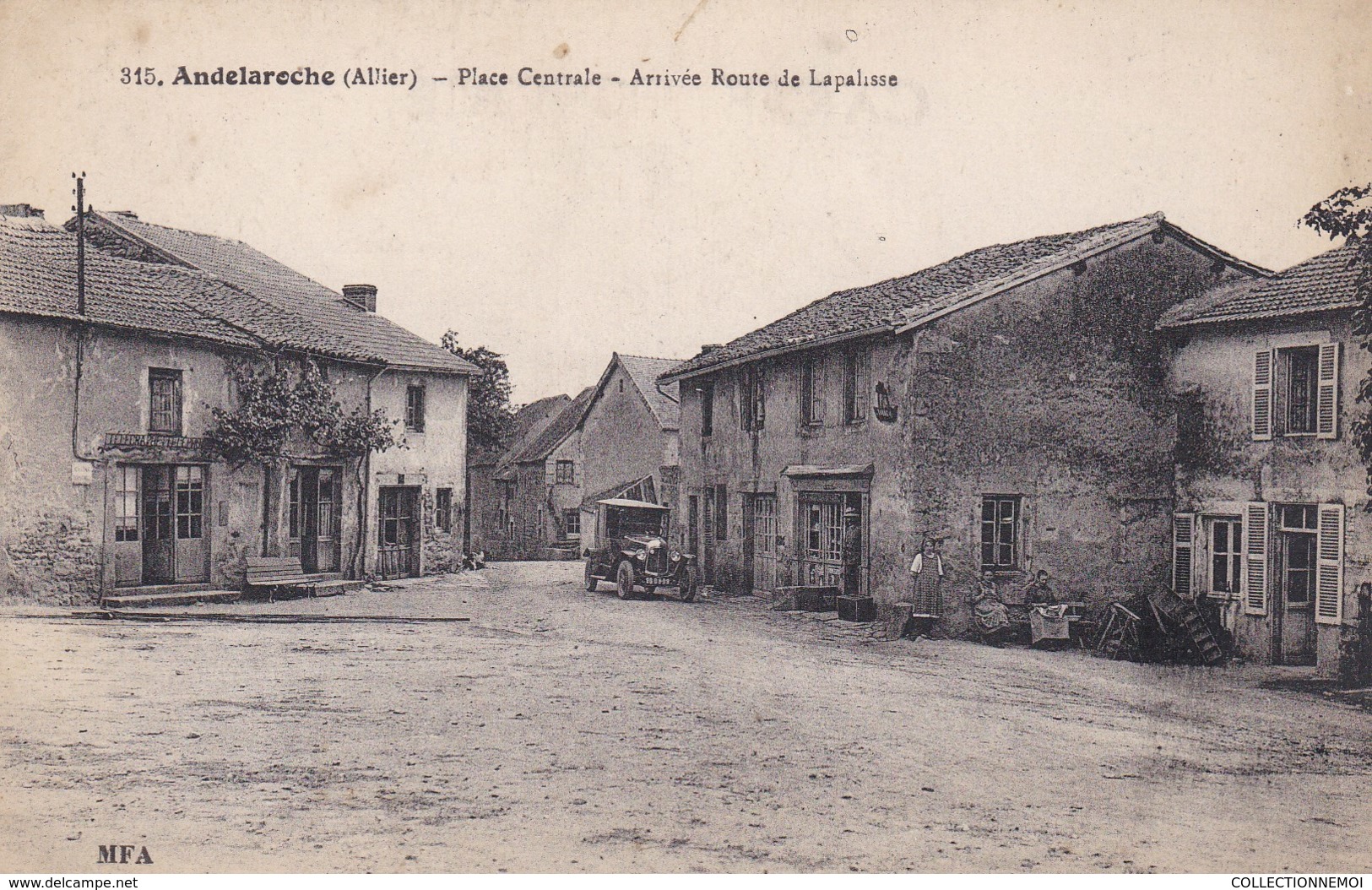 ANDELAROCHE , Place Centrale (( Lot 356 )) - Autres & Non Classés