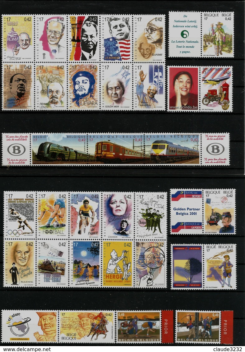 1.Belgique : Timbres Neufs** - Colecciones