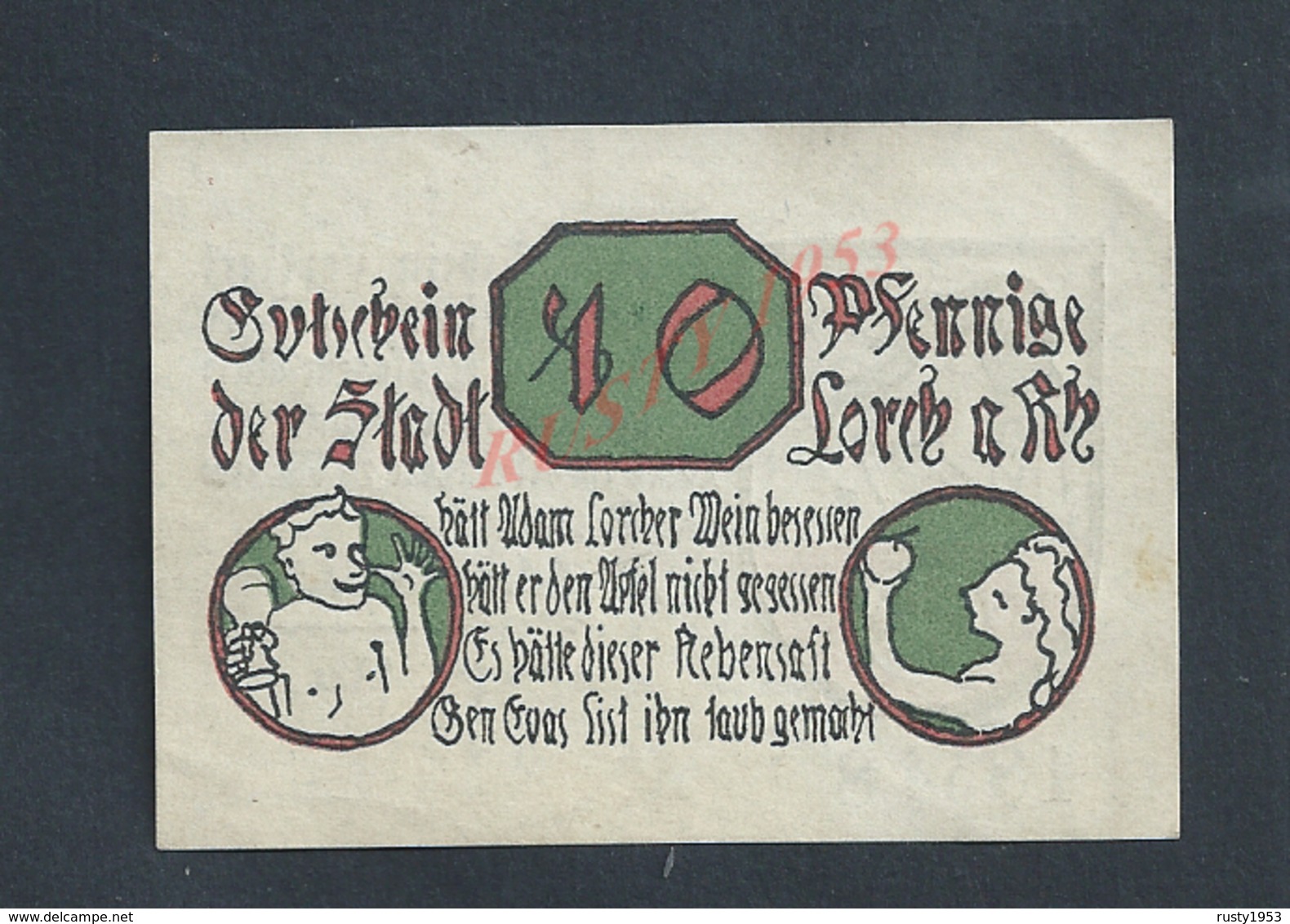 MILITARIA ALLEMAGNE BILLET DE BANQUE DE 1920 : - Bank & Insurance