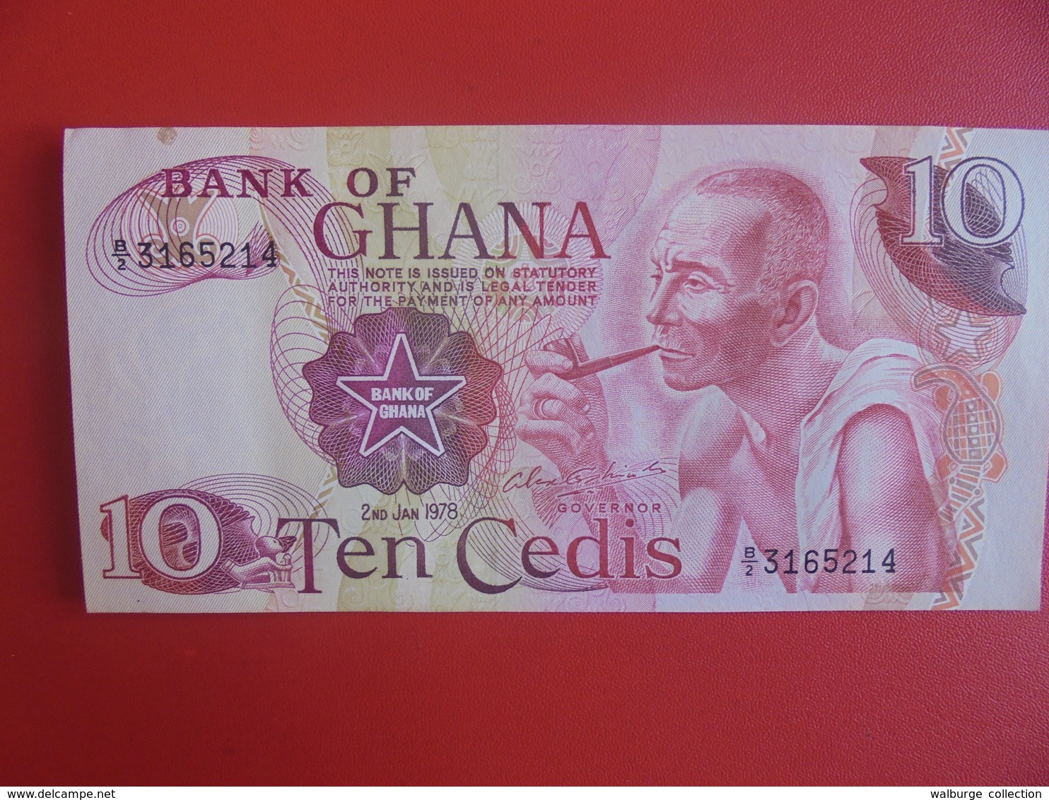 GHANA 10 CEDIS 1978 PEU CIRCULER (B.6) - Ghana