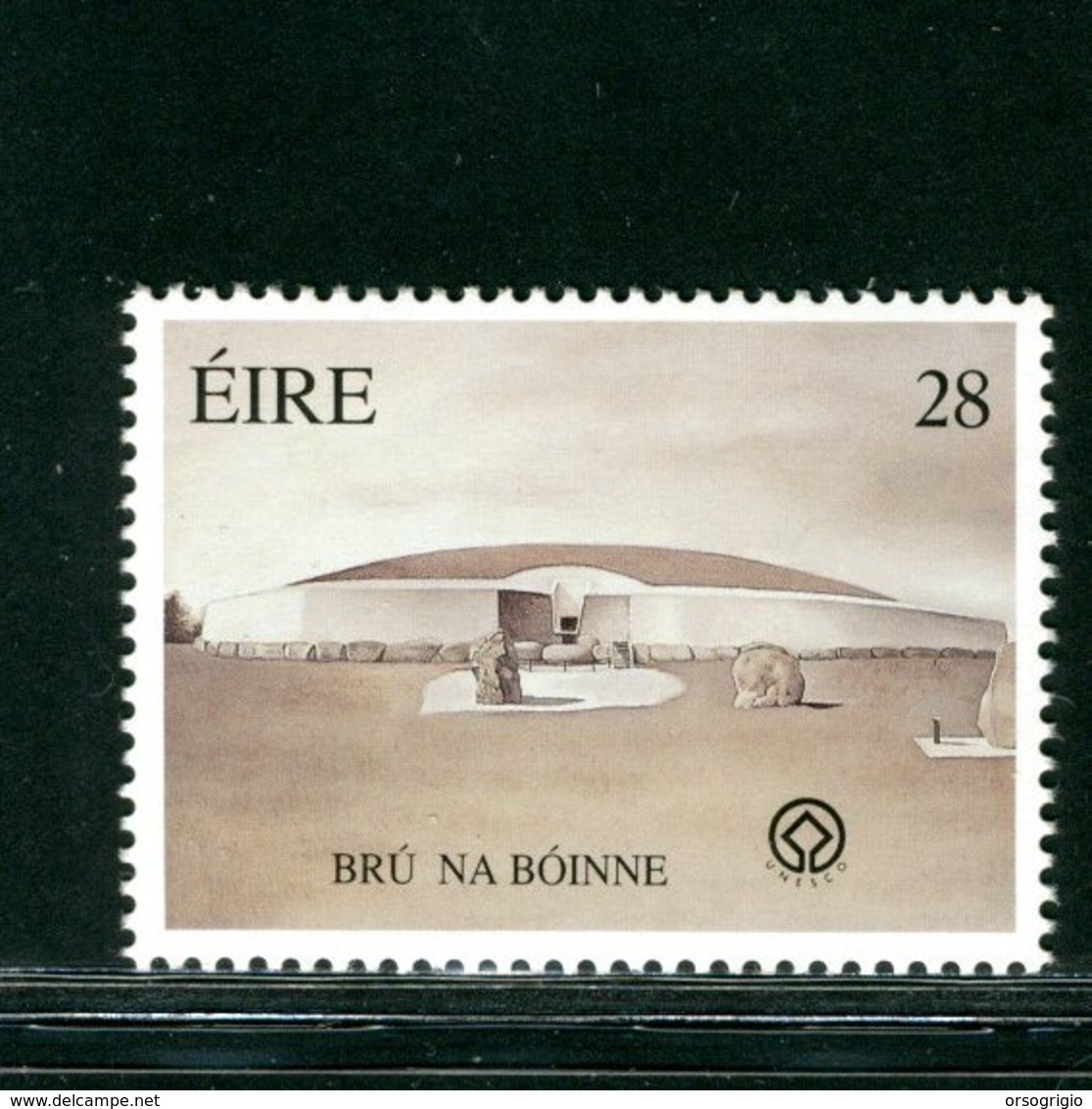 IRLANDA EIRE - MNH NUOVI PERFETTI - 1996   UNESCO - MONUMENTI DELLA BOYNE VALLEY - Nuovi