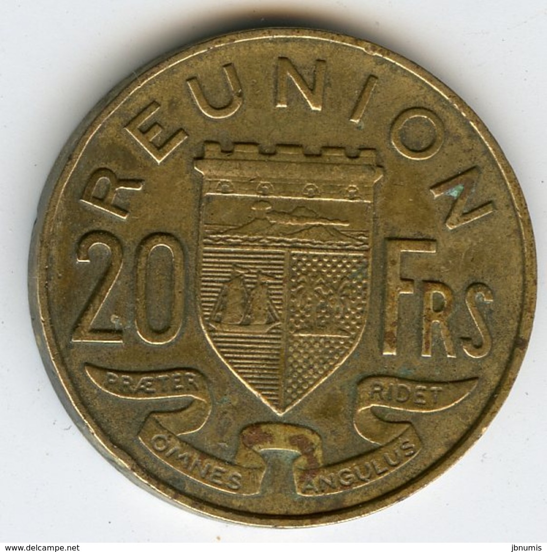 France Reunion 20 Francs 1955 KM 11 - Reunion