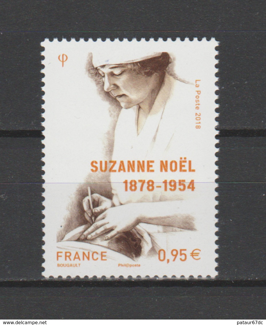 FRANCE / 2018 / Y&T N° 5203 ** : Suzanne Noël - Gomme D'origine Intacte - Neufs