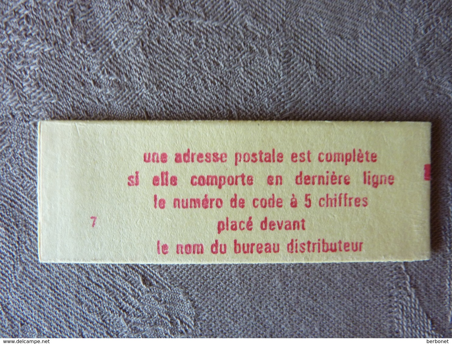 1971 Marianne De Bequet  0,50F ROUGE  CODE POSTAL Y&T = 1664-C3  Conf.7  ** MNH - Autres & Non Classés