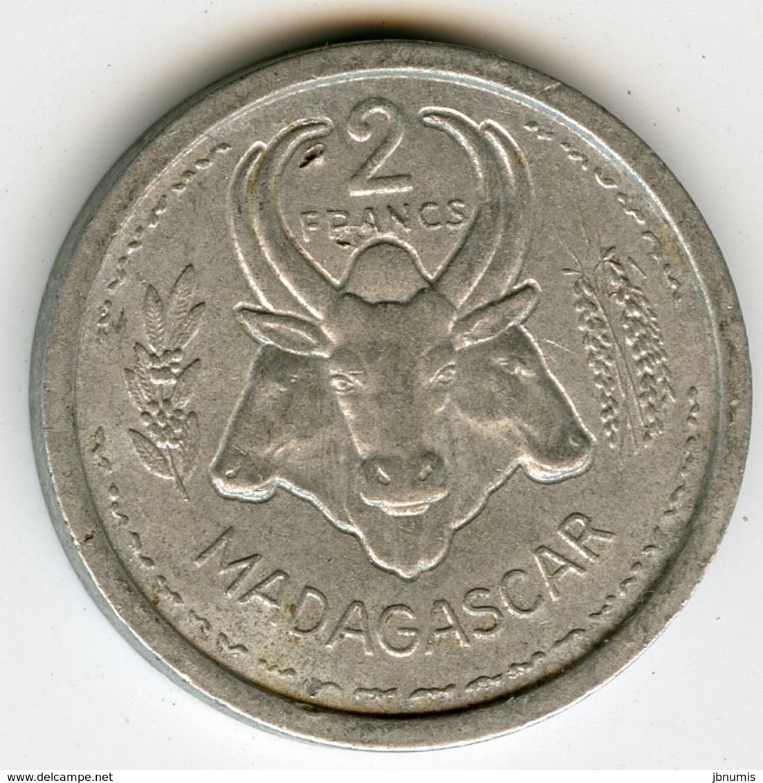 Madagascar 2 Francs 1948 KM 4 - Madagaskar