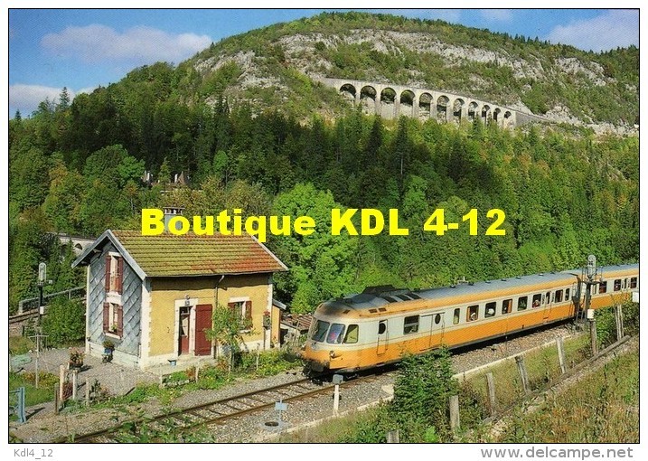 RU CT 03 - Autorail RGP X 2737 Au PN 36 Vers MOREZ - JURA - SNCF - Trains