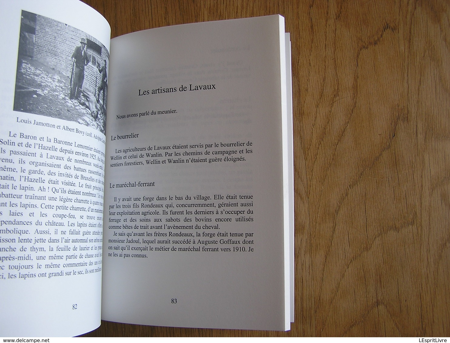 UNE ENFANCE à LAVAUX SAINTE ANNE DANS L'ENTRE DEUX GUERRES Lambilotte Régionalisme Récit Wellin Focant Métiers Ruralité