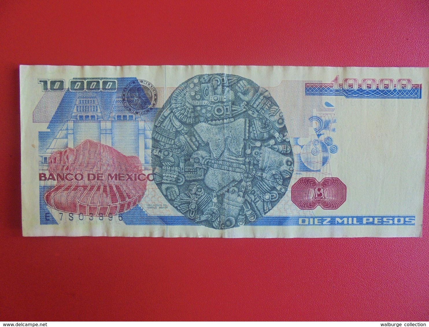 MEXIQUE 10.000 PESOS 1985-91 CIRCULER (B.6) - Messico