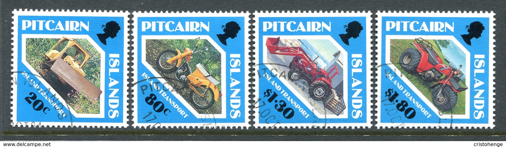 Pitcairn Islands 1991 Island Transport Set Used (SG 401-404) - Pitcairn Islands