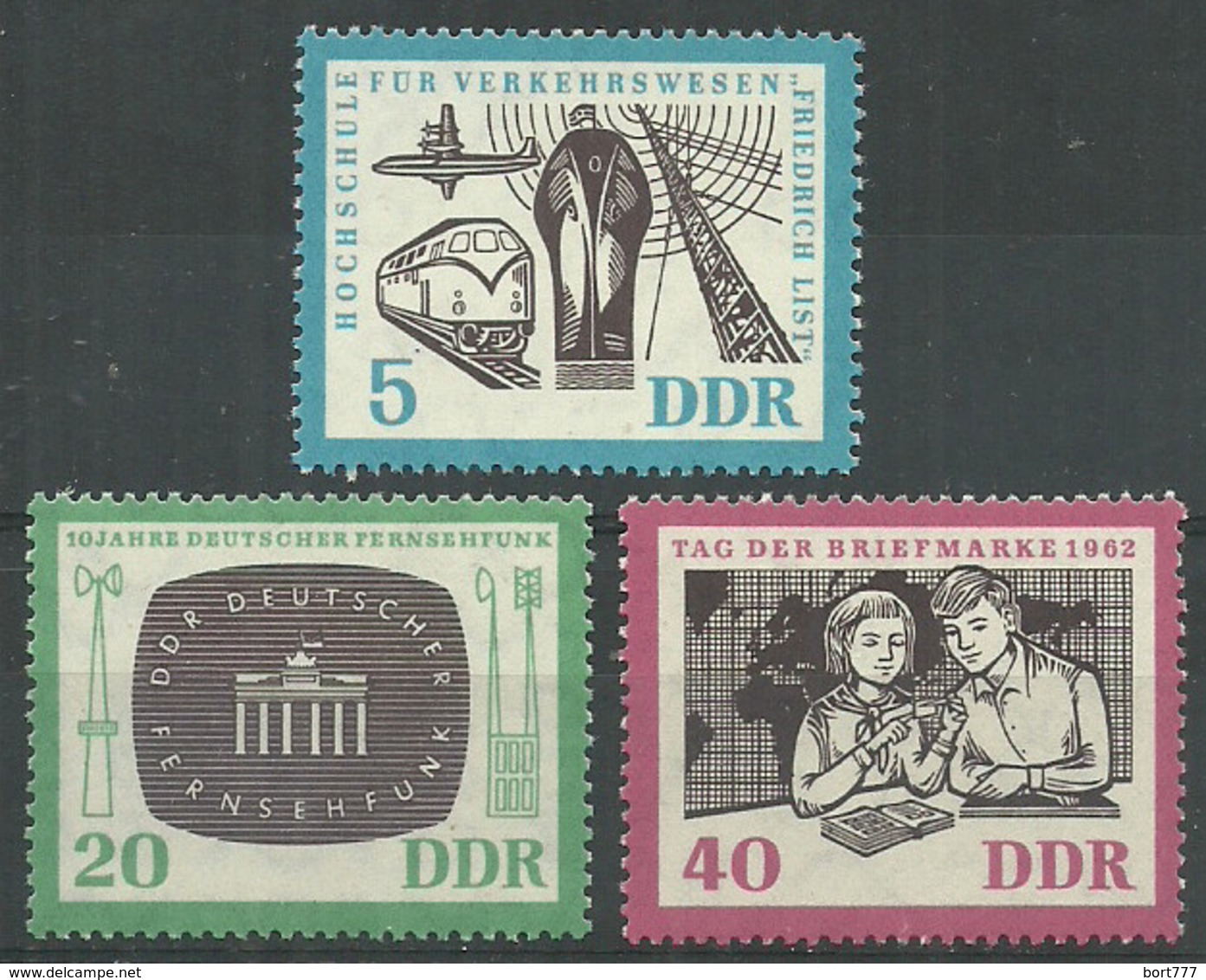 Germany DDR 1962 Year MNH(**) Mi.# 923-24 - Neufs