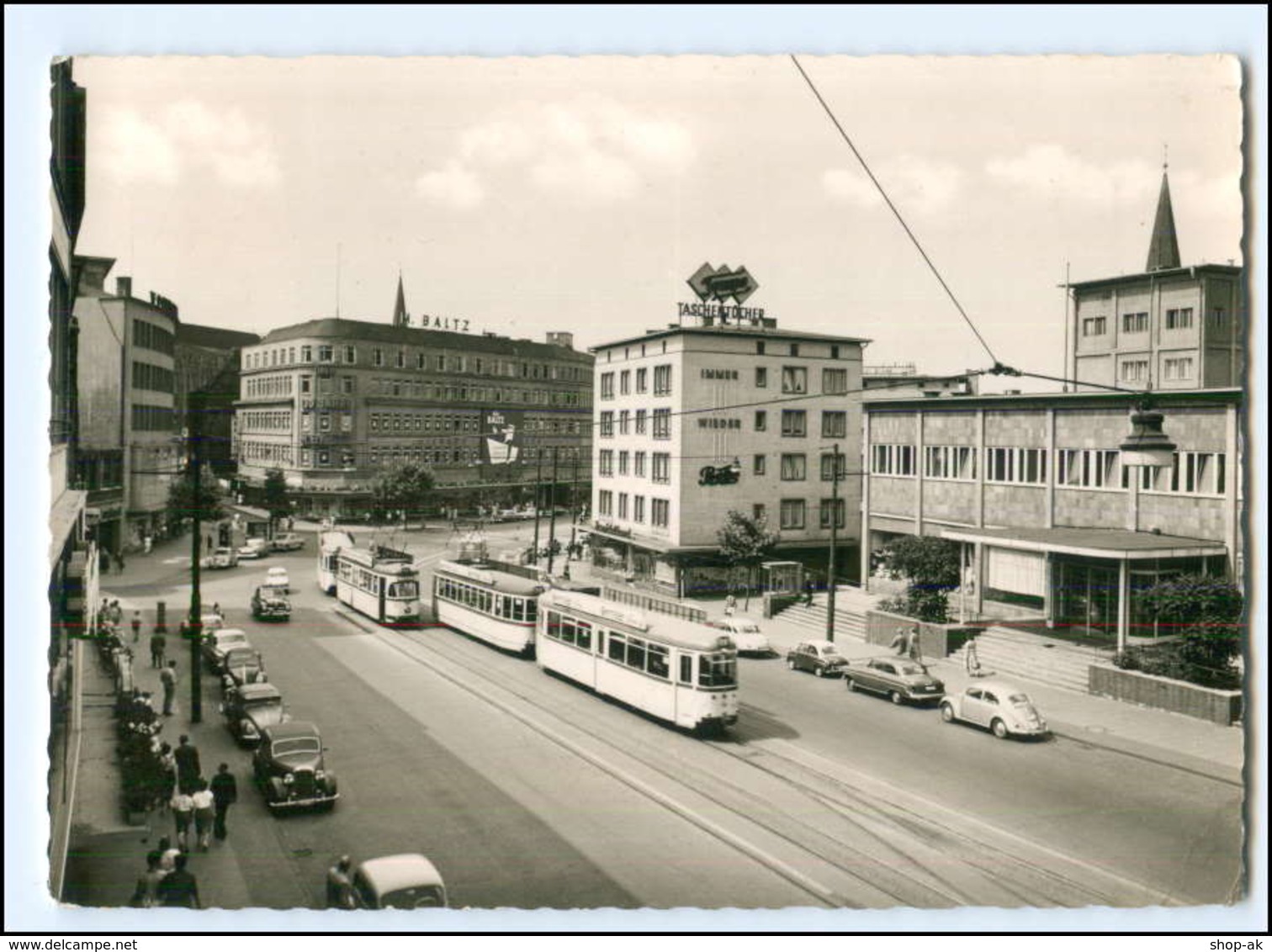 Y12516/ Bochum Massenbergstraße Straßenbahn 1961 AK - Sonstige & Ohne Zuordnung