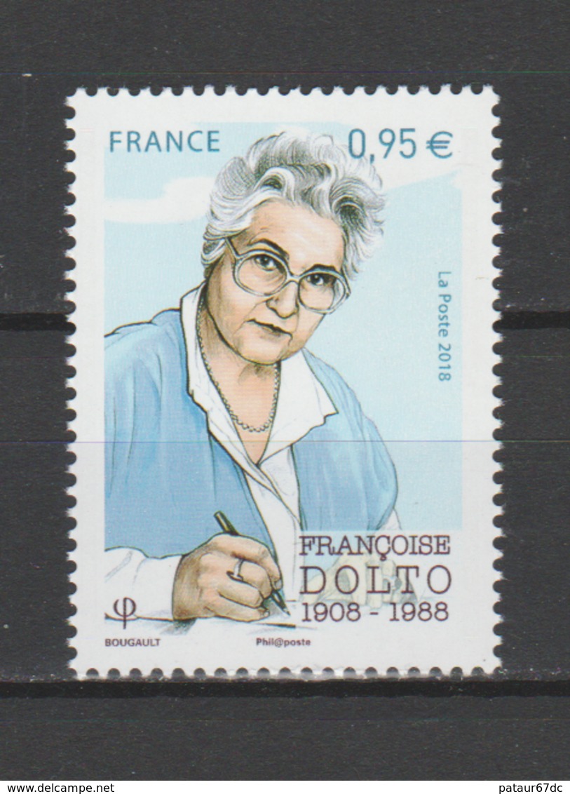 FRANCE / 2018 / Y&T N° 5268 ** : Françoise Dolto - Gomme D'origine Intacte - Neufs