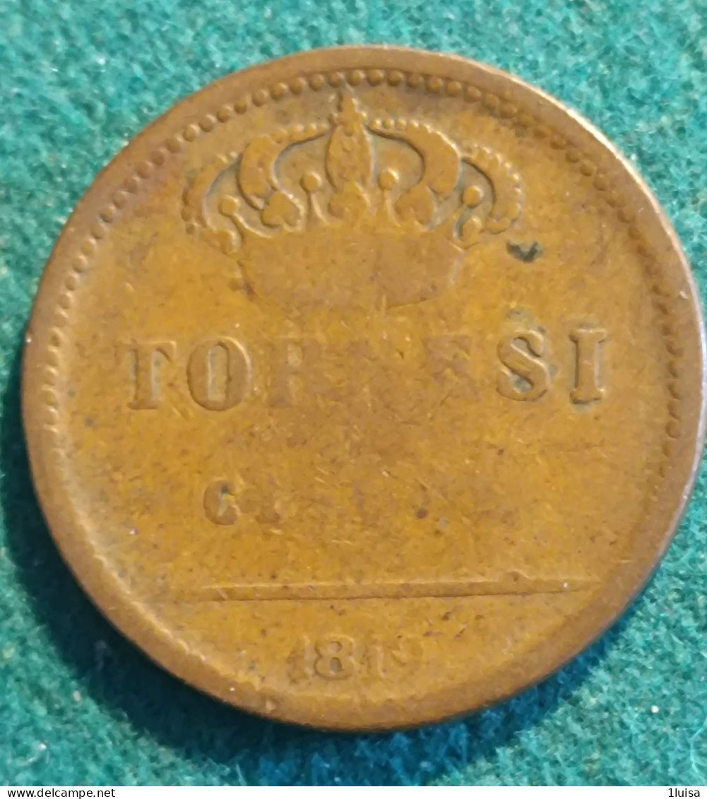 5 Tornesi 1819 - Two Sicilia