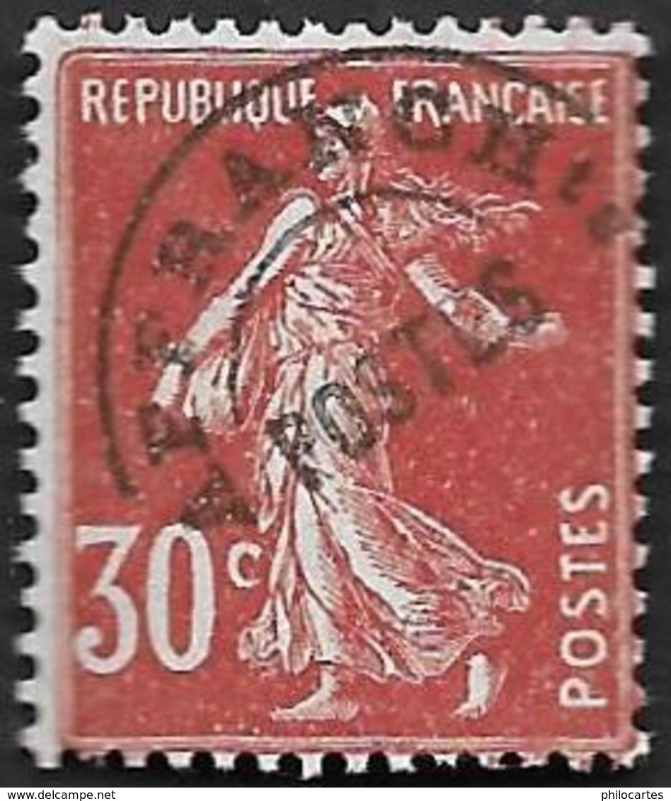 Preo  61 -  Semeuse 30c Rouge Sombre  - Sans Gomme - 1893-1947