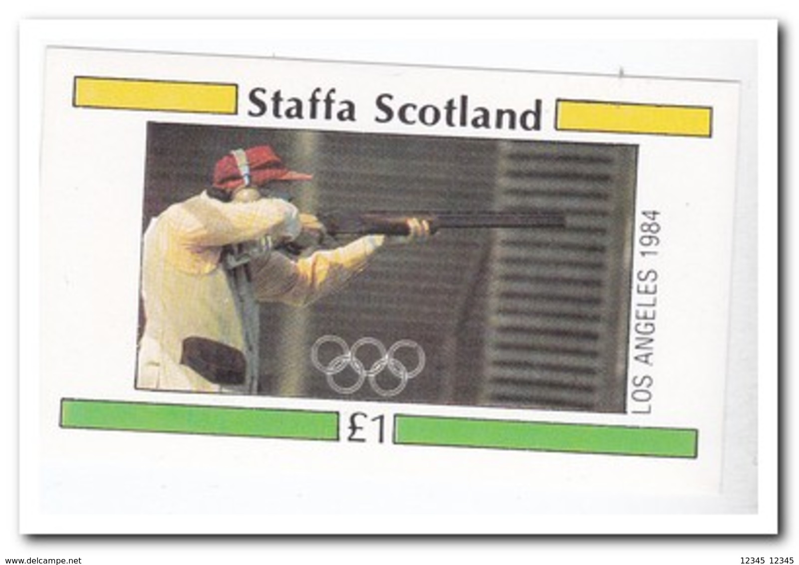 Staffa 1984, Postfris MNH, Olympic Games - Schotland