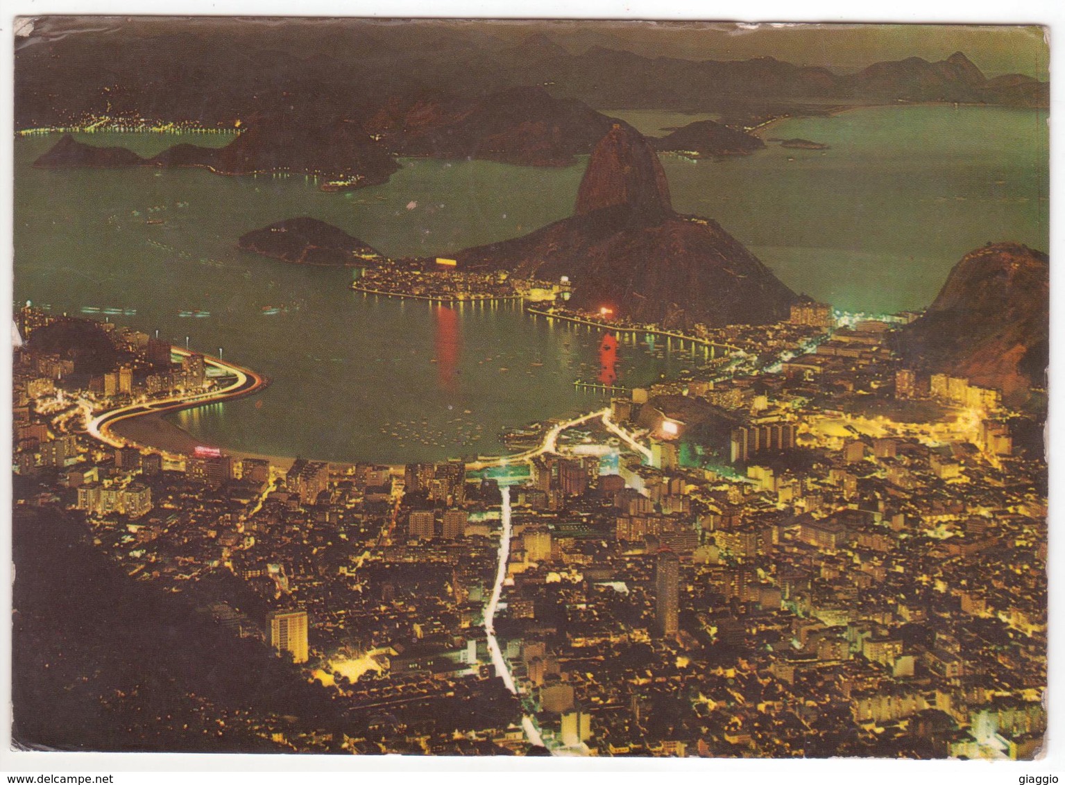 °°° 13764 - BRASIL - RIO DE JANEIRO - PANORAMA BAIA DE GUANABARA - 1970 °°° - Rio De Janeiro