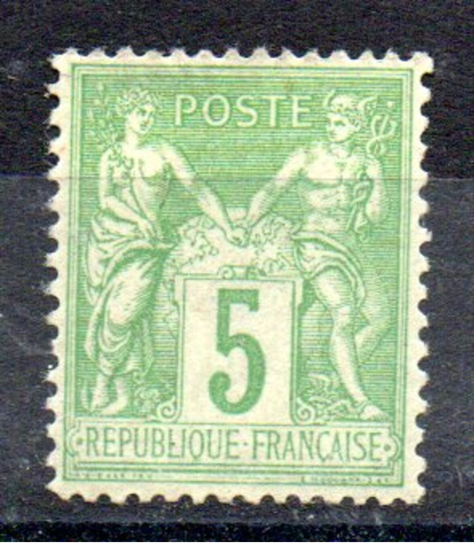 FRANCE - YT N° 106 - Neuf * - MH - Cote: 50,00 € - 1876-1898 Sage (Type II)