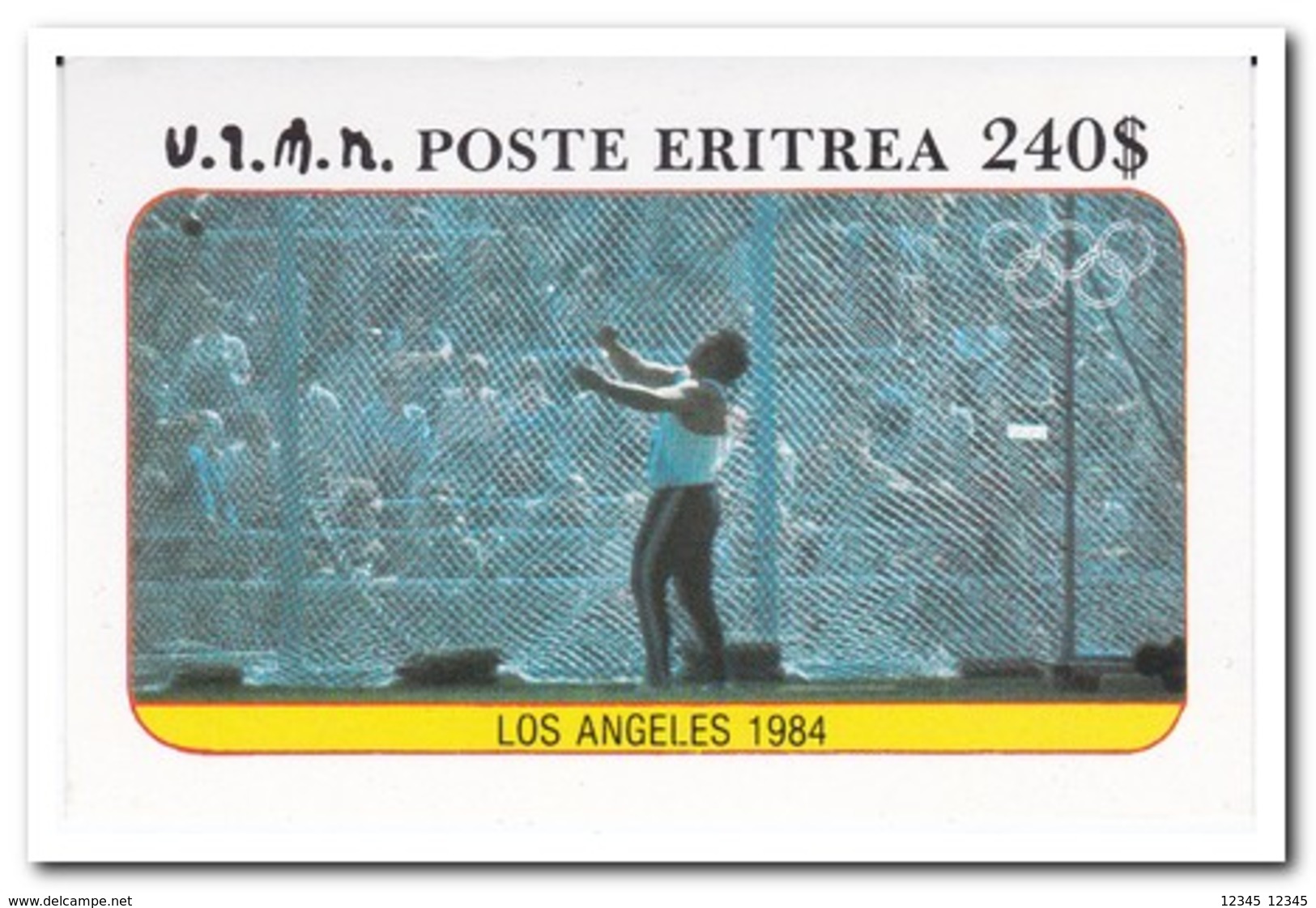 Eritrea 1984, Postfris MNH, Olympic Games - Eritrea