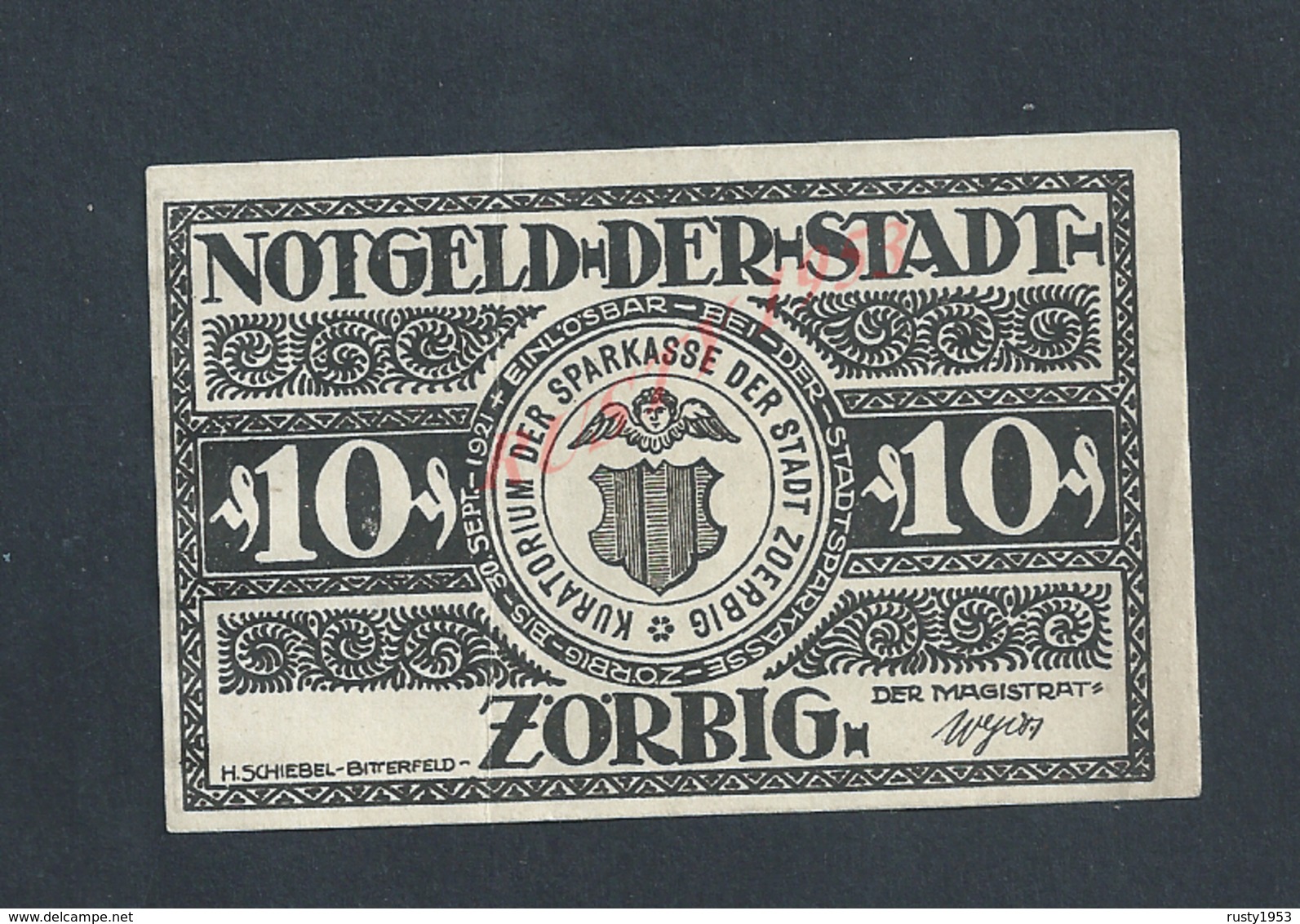 ALLEMAGNE BILLET DE BANQUE De 1921 : - Banco & Caja De Ahorros