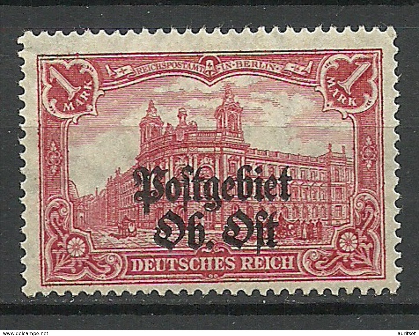 ESTONIA Estland German Occupation Ober-Ost 1918 Michel 12 * - Estonia