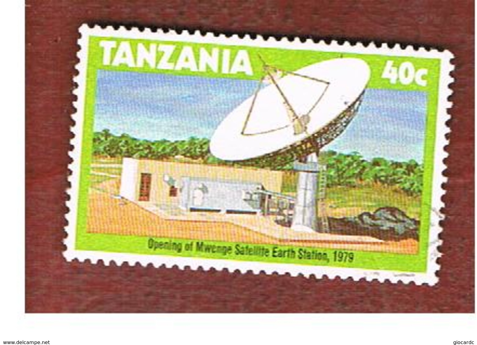 TANZANIA  -  SG 275 -  1979  MWENGE SATELLITE EARTH STATION    - USED ° - Tanzania (1964-...)
