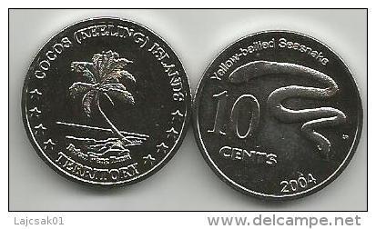 Cocos (Keeling) Islands 10 Cents 2004. High Grade - Sonstige – Ozeanien